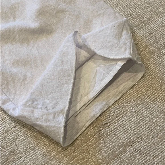 SNDYS White Linen Pants - Picture 4 of 6